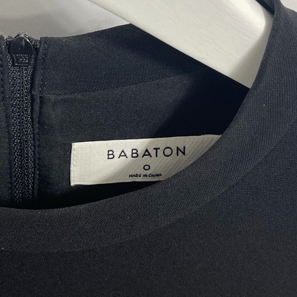 Aritzia - Babaton Long Sleeve Crepe Dress - Black - Size 0 - Picture 5 of 5